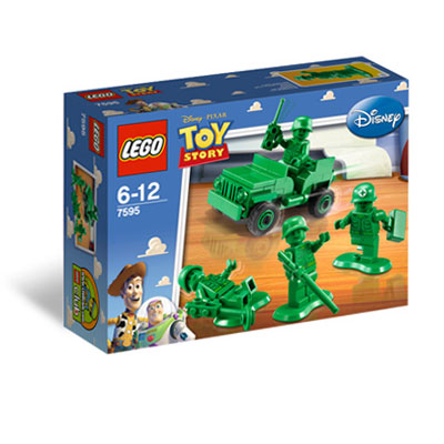 7595 Lego: История игрушек 3: Военный патруль Конструктор LEGO , Пластик Возраст: от 6 до 12 лет; LEGO; Дания 2010 г ; Артикул: 7595; Упаковка: Коробка инфо 11474a.