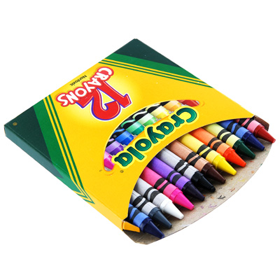 Разноцветные восковые мелки "Crayola", 12 шт Производитель: США Состав 12 мелков инфо 429b.