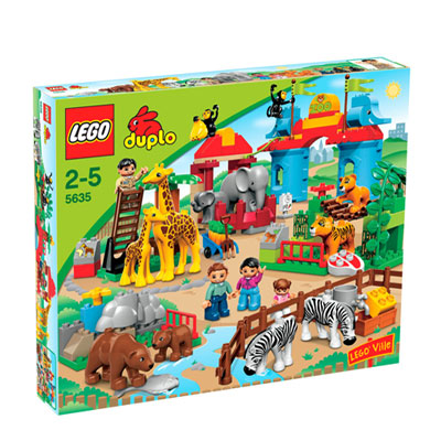 5635 Lego: Большой городской зоопарк Серия: LEGO Дупло (Duplo) инфо 434b.
