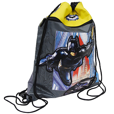 Сумка для обуви и спортивной одежды BOOM "Бэтмен" см Материал: текстиль, пластик, металл инфо 775b.
