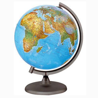 Глобус "Geographical Globe" Диаметр 30 см 30,5 см x 31,5 см инфо 951b.