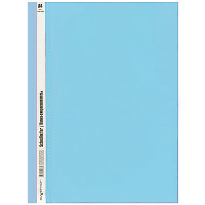 Папка-скоросшиватель "Classic" Формат: А4, цвет: голубой пластик Формат: А4 Цвет: голубой инфо 1029b.