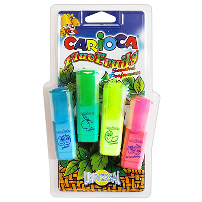 Набор маркеров-выделителей "Carioca", 4 шт 1,5 см Состав 4 маркера инфо 1103b.