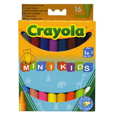 Набор разноцветных восковых мелков "Crayola ", 16 шт Мексика Состав 16 разноцветных мелков инфо 1172b.
