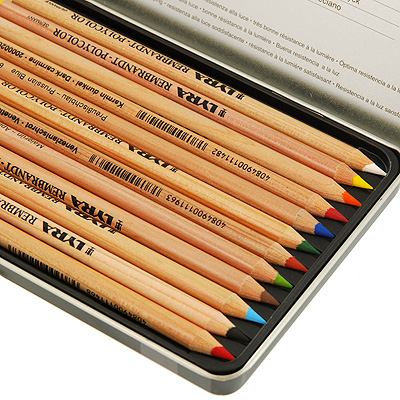 Набор цветных карандашей "Rembrandt Polycolor", 12 шт шт Изготовитель: Германия Артикул: 2001120 инфо 1202b.
