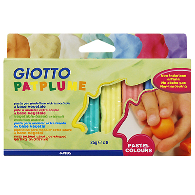 Пластилин "Giotto Patplume", 8 шт х 25 г F510700 см Изготовитель: Италия Артикул: F510700 инфо 1284b.