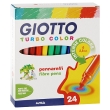 Набор фломастеров "Giotto Turbo Color", 24 шт Изготовитель: Италия Артикул: 4170 00 инфо 1353b.
