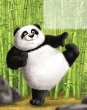 Тетрадь "Веселая панда", 12 листов 20,5 см Количество листов: 12 инфо 1391b.