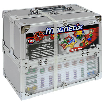 Магнитный конструктор "Magnetix", 125 элементов Китай Состав 125 элементов конструктора инфо 1661b.