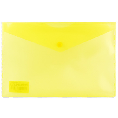 Папка-конверт "Berlingo", 24,8 см х 16,5 см Цвет: желтый Материал: мягкий пластик инфо 1746b.
