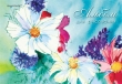 Альбом для рисования "Акварельные цветы", на спирали альбома: А4 Количество страниц: 40 инфо 1610a.