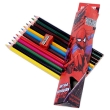 Набор цветных карандашей "Spider Man", с точилкой, 12 цветов Состав 12 цветных карандашей, точилка инфо 12977b.