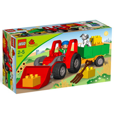 5647 Lego: Большой трактор Серия: LEGO Дупло (Duplo) инфо 13911b.