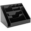 Органайзер "Каскад" для канцелярских принадлежностей, цвет: черный x 11,5 см Цвет: черный инфо 3431a.