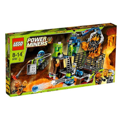 8191 Lego: Power Miners Тюрьма Лаватрас Серия: LEGO Горняки-проходчики (Power Miners) инфо 8905d.