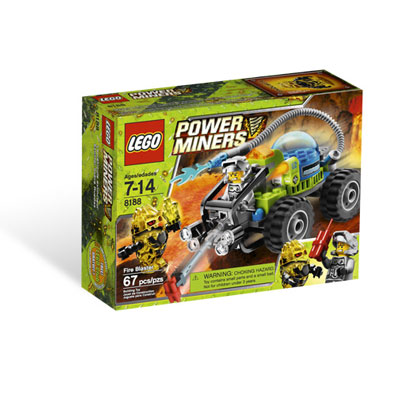 8188 Lego: Power Miners Огневой взрыватель Серия: LEGO Горняки-проходчики (Power Miners) инфо 8907d.