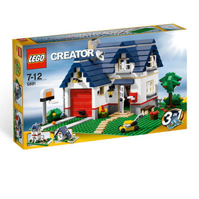 5891 Lego: Загородный дом Серия: LEGO Криэйтор (Creator) инфо 8978d.