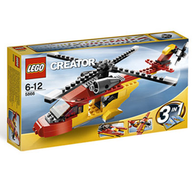 5866 Lego: Вертолет-спасатель Серия: LEGO Криэйтор (Creator) инфо 8981d.