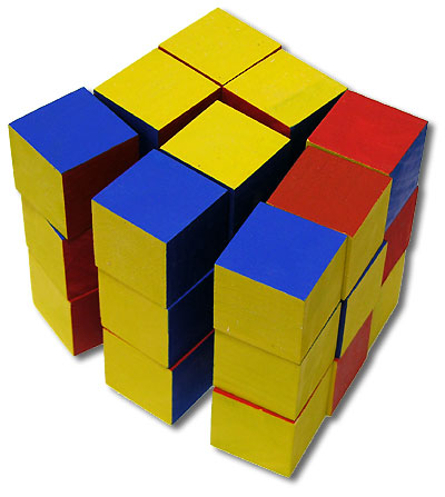 Развивающая игра "Уникуб" 27 кубиков, инструкция с рисунками инфо 5370e.