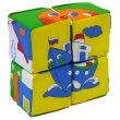 Кубики-мякиши "Окружающий мир", 4 шт 7 см х 7 см инфо 5374e.