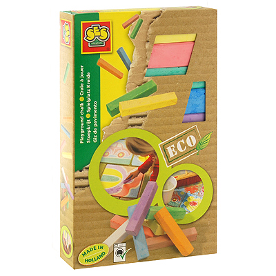 Набор разноцветных мелков "Эко", 8 шт детского творчества Состав 8 мелков инфо 5474e.