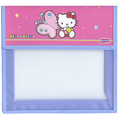 Папка для тетрадей Boom "Hello Kitty" на липучке 4 см Материал: ПВХ, текстиль инфо 5657e.