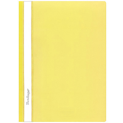 Папка-скоросшиватель "Berlingo" Формат: А4, цвет: желтый Цвет: желтый Материал: мягкий пластик инфо 5686e.