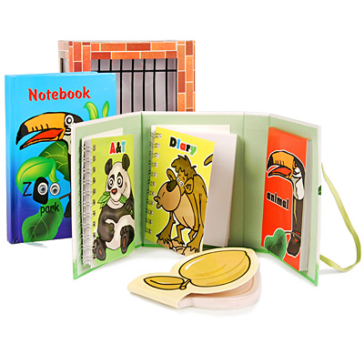 Подарочный канцелярский набор "Зоопарк: Тукан", 3 предмета картон Изготовитель: Китай Артикул: 13429 инфо 5744e.