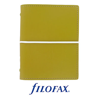 Органайзер Filofax "Domino" Цвет: оливковый, формат: Pocket "file of facts" (папка фактов) инфо 5756e.