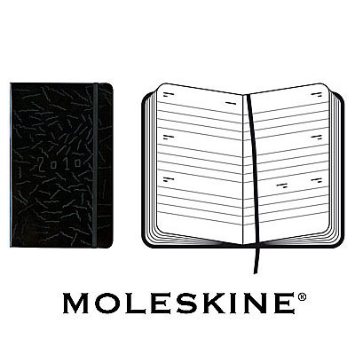 Еженедельник Moleskine "Limited Edition" (2010), Large, черный, 140 страниц оказывается в руках людей неординарных инфо 5773e.