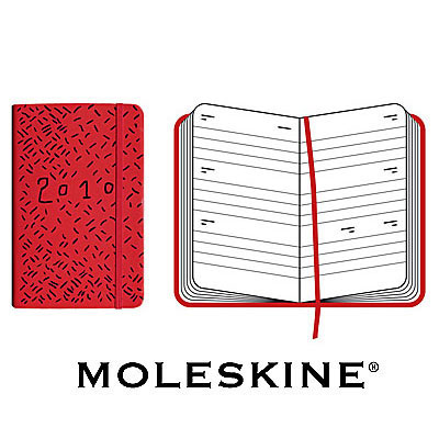 Еженедельник Moleskine "Limited Edition" (2010), Pocket, красный, 140 страниц оказывается в руках людей неординарных инфо 5781e.