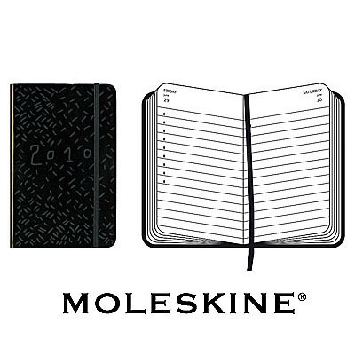 Ежедневник Moleskine "Limited Edition" (2010), Pocket, черный, 400 страниц оказывается в руках людей неординарных инфо 5785e.