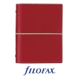Органайзер Filofax "Domino" Цвет: красный, формат: Pocket "file of facts" (папка фактов) инфо 5792e.