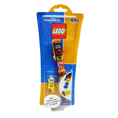 2161 Lego: Ручка шариковая "Basketball" Group Состав 16 элементов конструктора инфо 5879e.
