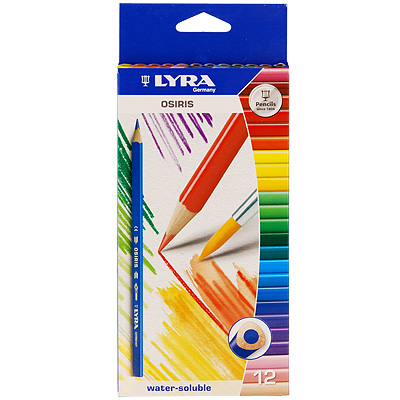 Набор цветных карандашей "Osiris Aquarell", 12 шт L2531120 Германия Изготовитель: Китай Артикул: 2531120 инфо 5898e.