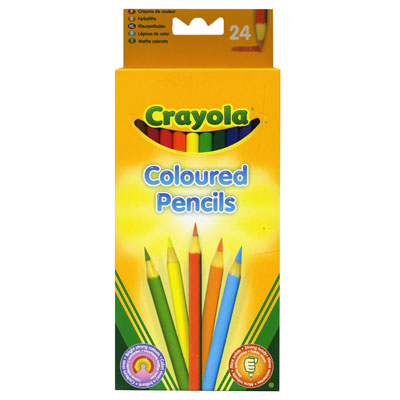 Набор цветных карандашей "Crayola", 24 шт Изготовитель: Бразилия Состав 24 карандаша инфо 5899e.