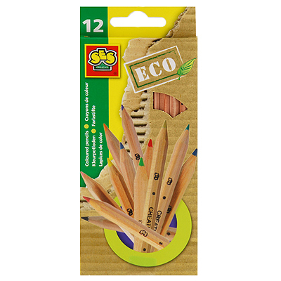 Набор цветных карандашей "Эко", 12 шт творчества Состав 12 цветных карандашей инфо 5903e.