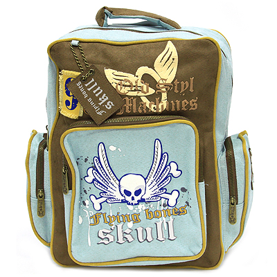 Школьный рюкзак BOOM "Черепа" см Материал: искусственная замша, металл инфо 6010e.
